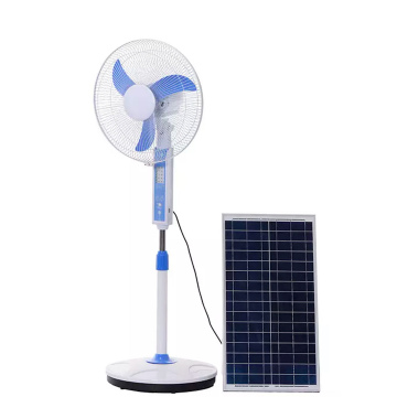 Ventilador LD421 con Baterías de Litio, Control Remoto y Panel Solar 