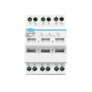 Selector de 3 vías (Transfer Manual) Inversores Y Plantas Eléctricas 3 polos 63A
