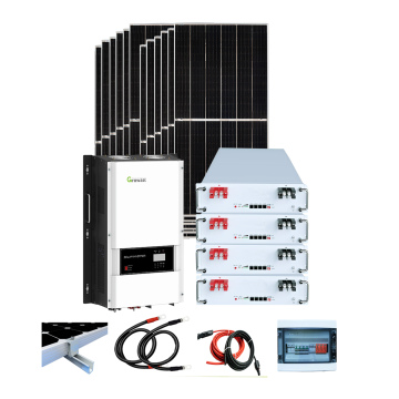 Kit Solar Growatt 12kW con banco de baterías de 20 kWh y  5280W en paneles solares 