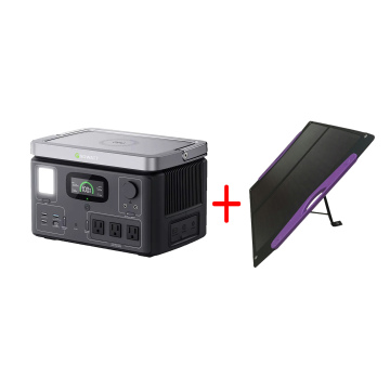 Kit Solar Portátil con Panel Solar Plegable