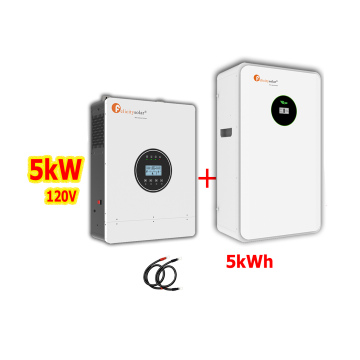Respaldo Eléctrico 5kW Felicity Solar con batería de  LITIO de 5kWh 